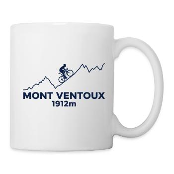 Mont Ventoux Elevation Profile Tee - Mug - white - Right