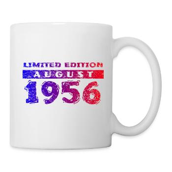 70e anniversaire Édition Limitée 08/1956 - Mug blanc - blanc - Droite