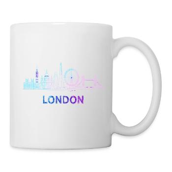 Horizon de la ville de Londres - Mug blanc - blanc - Droite
