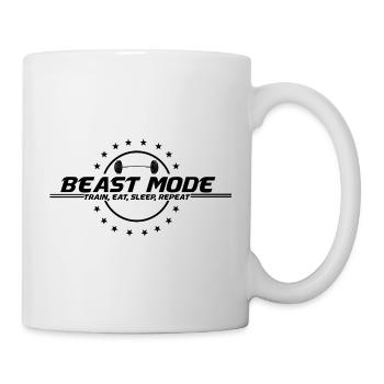 Beats Mode - Gym Motivation - Mug - white - Right