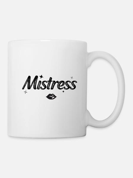 Mistress Black - Tasse - Weiß