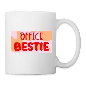 Meilleure amie de bureau - Mug blanc - blanc - Droite