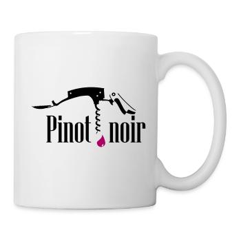 Pinot Noir Lover - Tasse - Weiß - Rechts