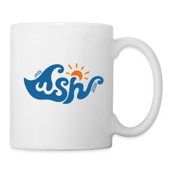 Windsurfing Blue Wave 40th Anniversary - Mug - white - Right
