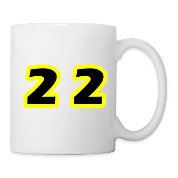 22 Number Symbol - Mug - white - Right