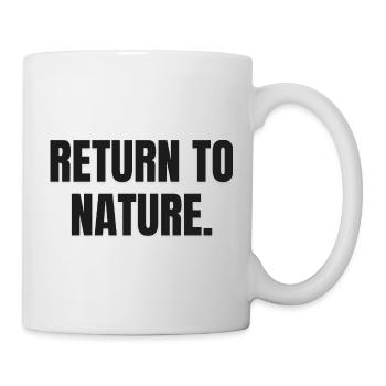 RETOUR À LA NATURE | Mode de vie ancestral carnivore - Mug blanc - blanc - Droite
