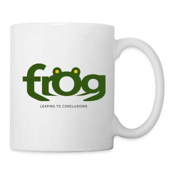 FROG – Jumping Straight to Conclusions - Mug - white - Right
