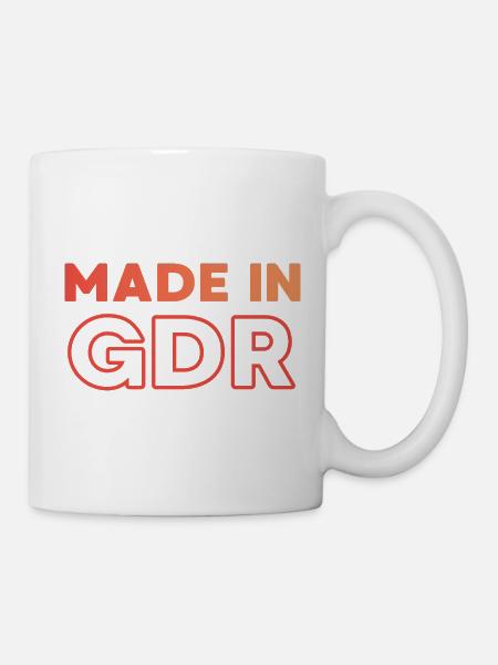 Made in GDR - Mug - white