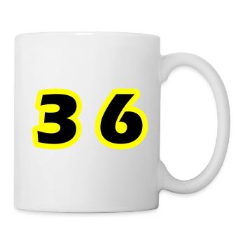 36 Number Symbol - Mug - white - Right
