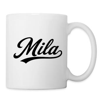 Mila Name Gift First Last Family - Mug - white - Right
