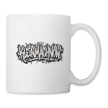 Kleinmachnow Berlin Graffiti Oldschool Hip Hop - Tasse - Weiß - Rechts