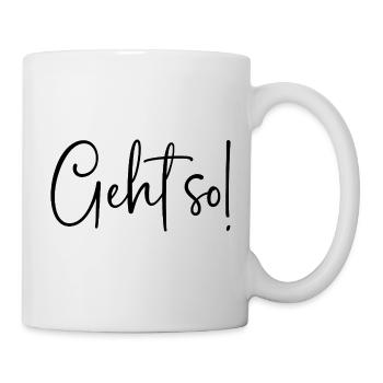 It goes like this! - Mug - white - Right