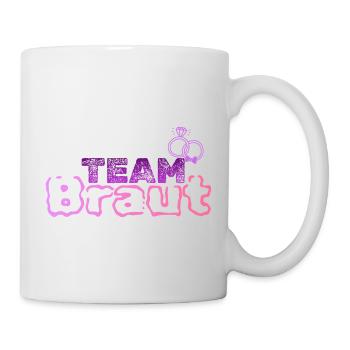 Team Braut - Tasse - Weiß - Rechts