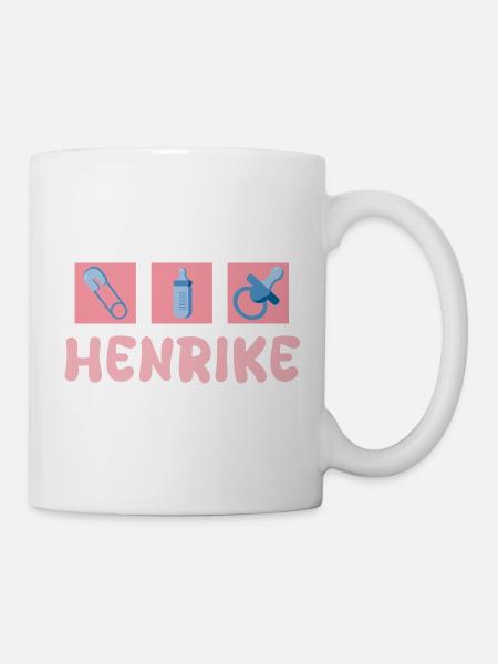 Geschenk für Henrike - Tasse - Weiß