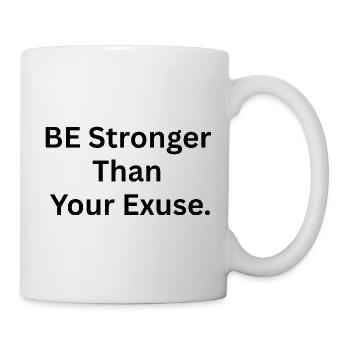 PTT LABS– Battle & Sweat Performance - Tasse - Weiß - Rechts