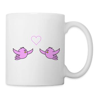 birds_in_love - Mug blanc - blanc - Droite