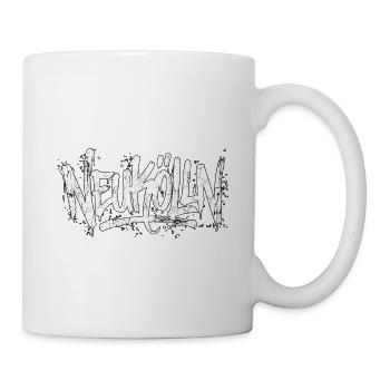 Neukölln Berlin Graffiti - Mug - white - Right