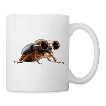 Maikäfer Süßer Hirschkäfer Nashornkäfer Insekten - Tasse - Weiß - Rechts