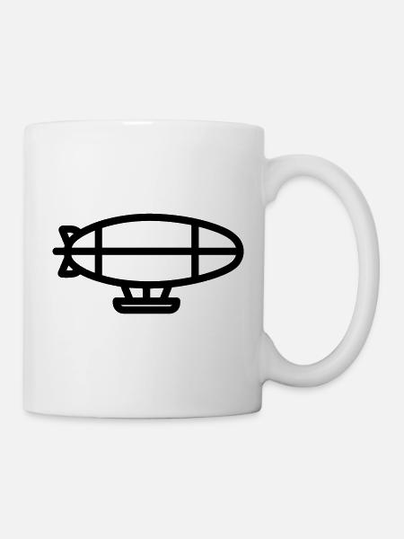 Luftschiff - Tasse - Weiß