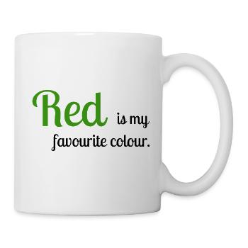Red - Mug - white - Right