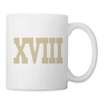 Roman numerals - Mug - white - Right