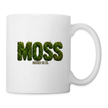 MOSS – Growing Inside Me | Botanical pun - Mug - white - Right