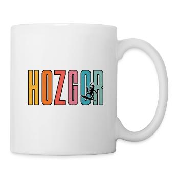 HOZGOR – Retro Surfing and Quirky Humor - Mug - white - Right