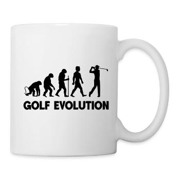 Golf Evolution - Mug - white - Right