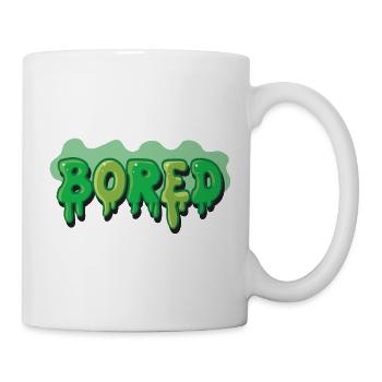 Graffiti Bored Slime Font - Mug - white - Right