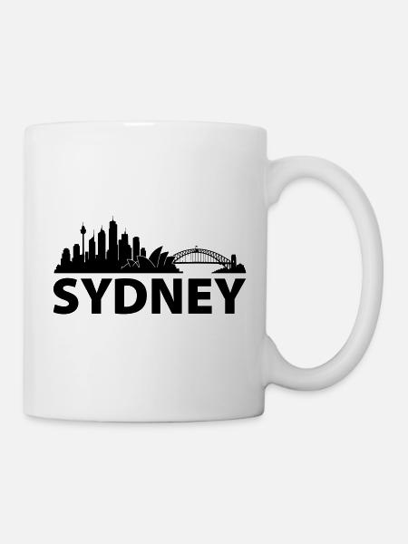 Sydney Skyline - Tasse - Weiß