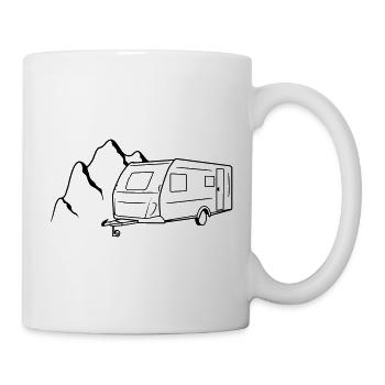 Karawane - Tasse - Weiß - Rechts