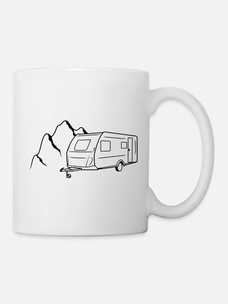 Karawane - Tasse - Weiß