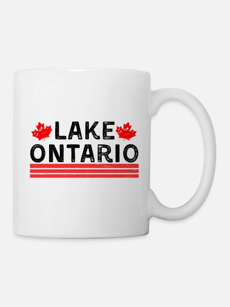 Ontariosee, Kanada - Tasse - Weiß