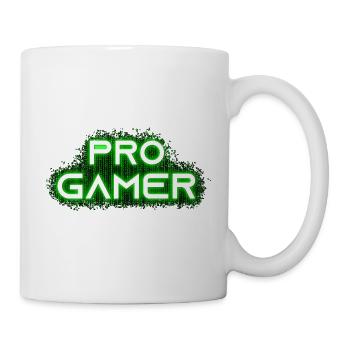 Pro Gamer Design für Esport Skill Wettbewerb - Tasse - Weiß - Rechts