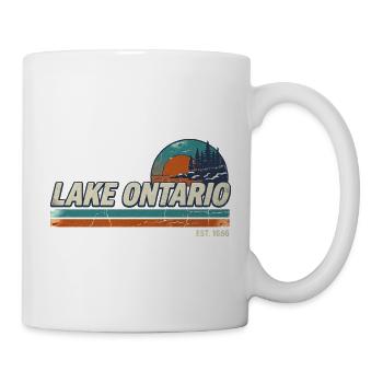 Lake Ontario EST 1656  - Tasse - Weiß - Rechts