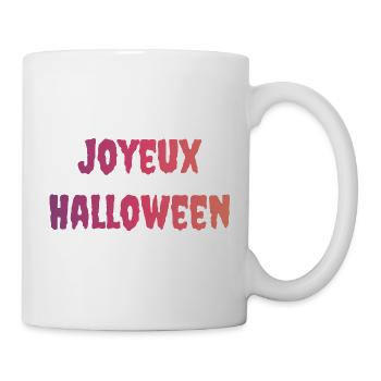 HALLOWEEN. KÜRBIS. HALLOWEEN KÜRBIS - Tasse - Weiß - Rechts