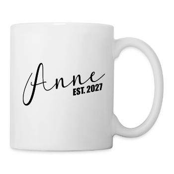 Türkische Mama Anne 2027 - Tasse - Weiß - Rechts