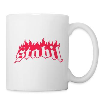 STABIL - FLAMES - Tasse - Weiß - Rechts