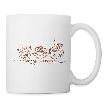 Cozy Season Autumn - Tasse - Weiß - Rechts