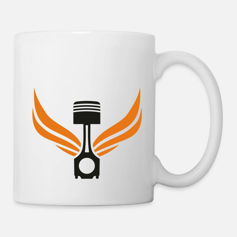 Kolben 2fbg - Tasse - Weiß