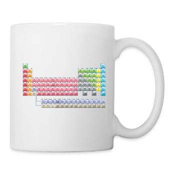Mendeleiev - Mug blanc - blanc - Droite