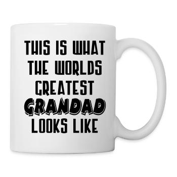 Le plus grand grand-papa - Mug blanc - blanc - Droite