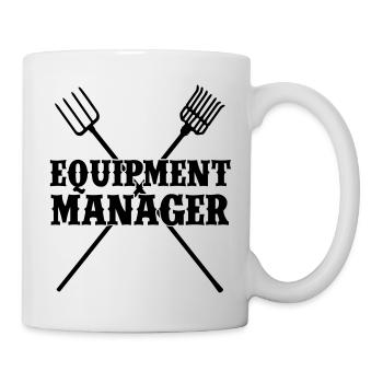 Equipment Manager 1C - Tasse - Weiß - Rechts