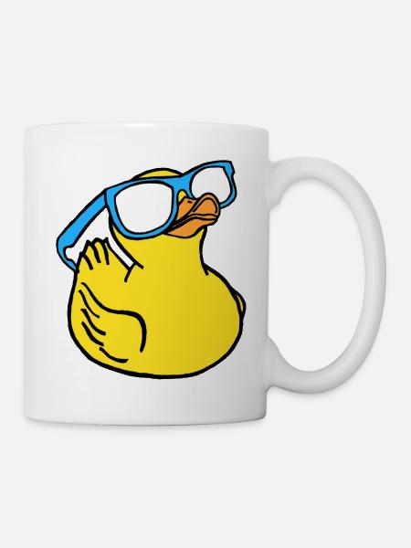 duck - Mug - white