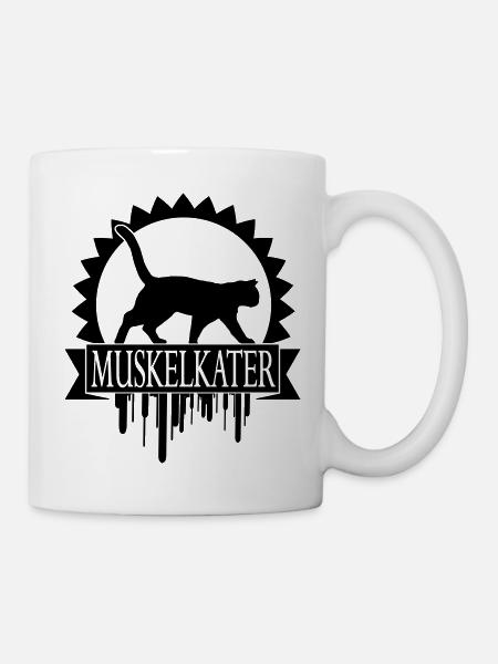 Muskelkater I Fitness I Motivation - Tasse - Weiß