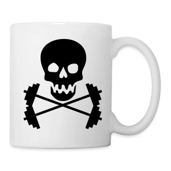 body building - Mug - white - Right