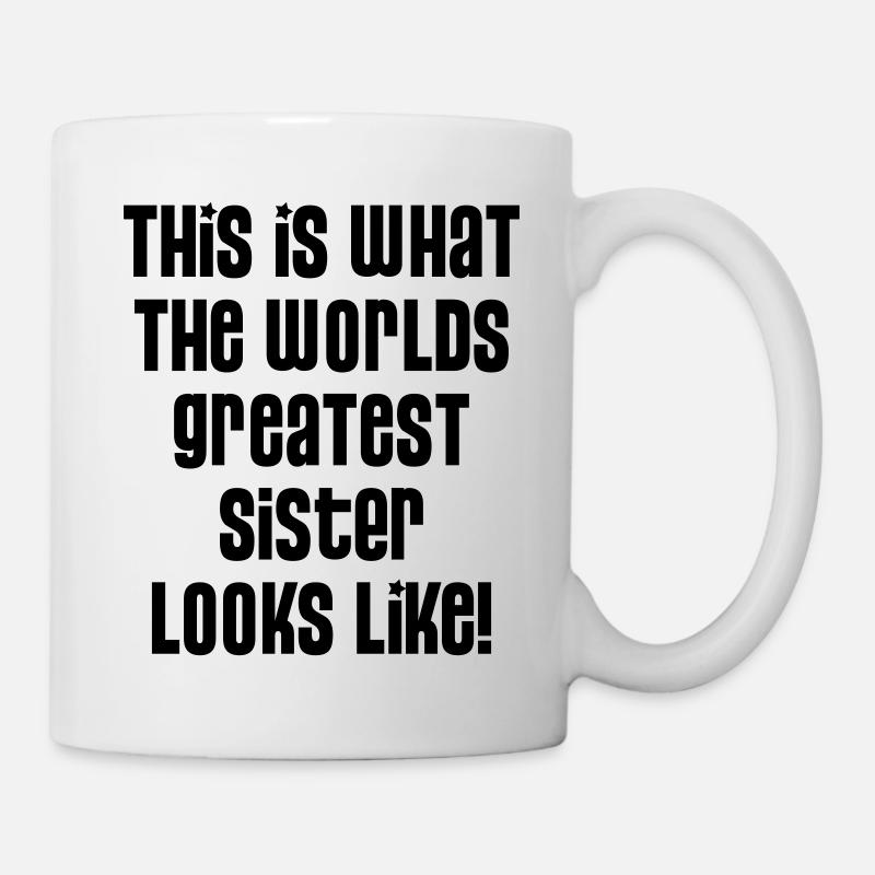 La plus grande soeur du monde - Mug blanc - blanc