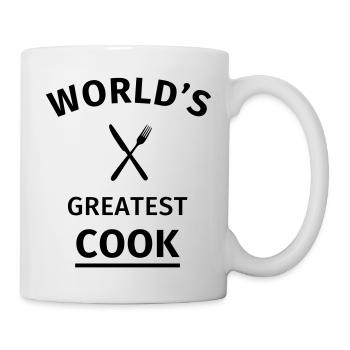 World's Greatest Cook - Mug blanc - blanc - Droite