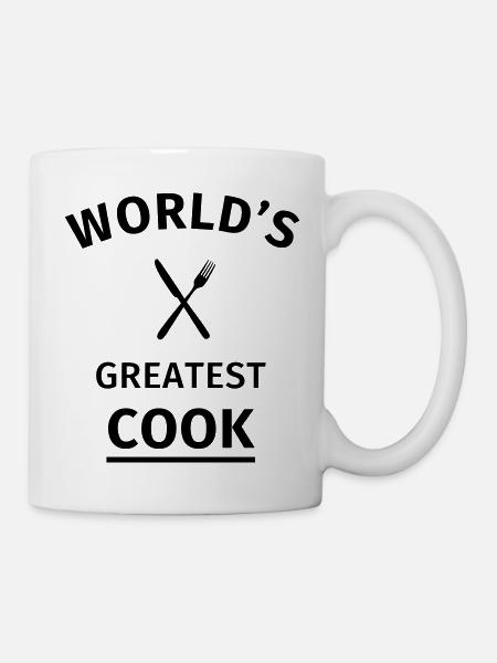 World's Greatest Cook - Mug - white