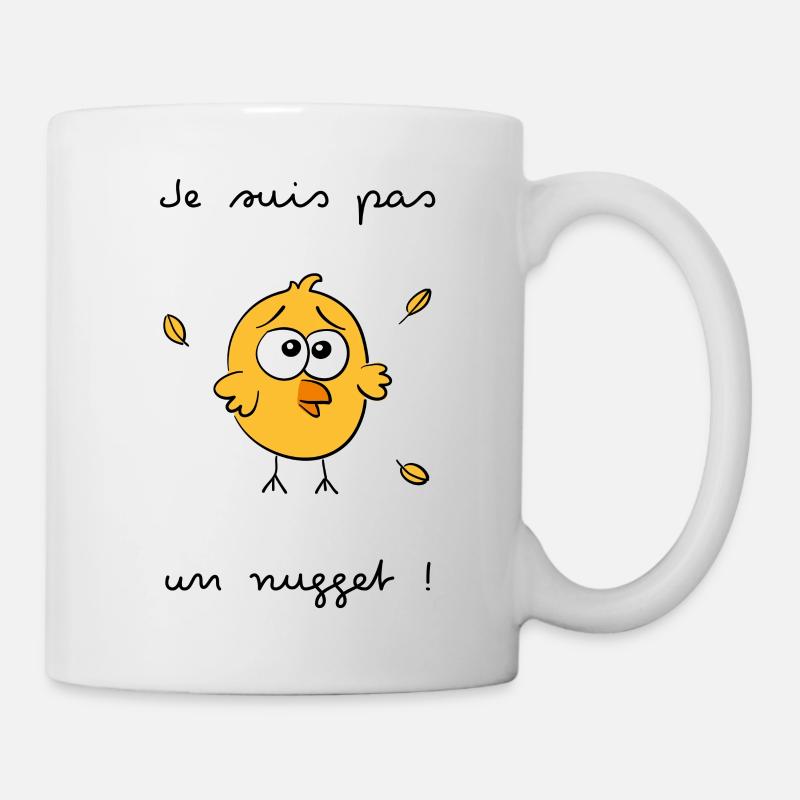 Je suis pas un nugget - Mug blanc - blanc